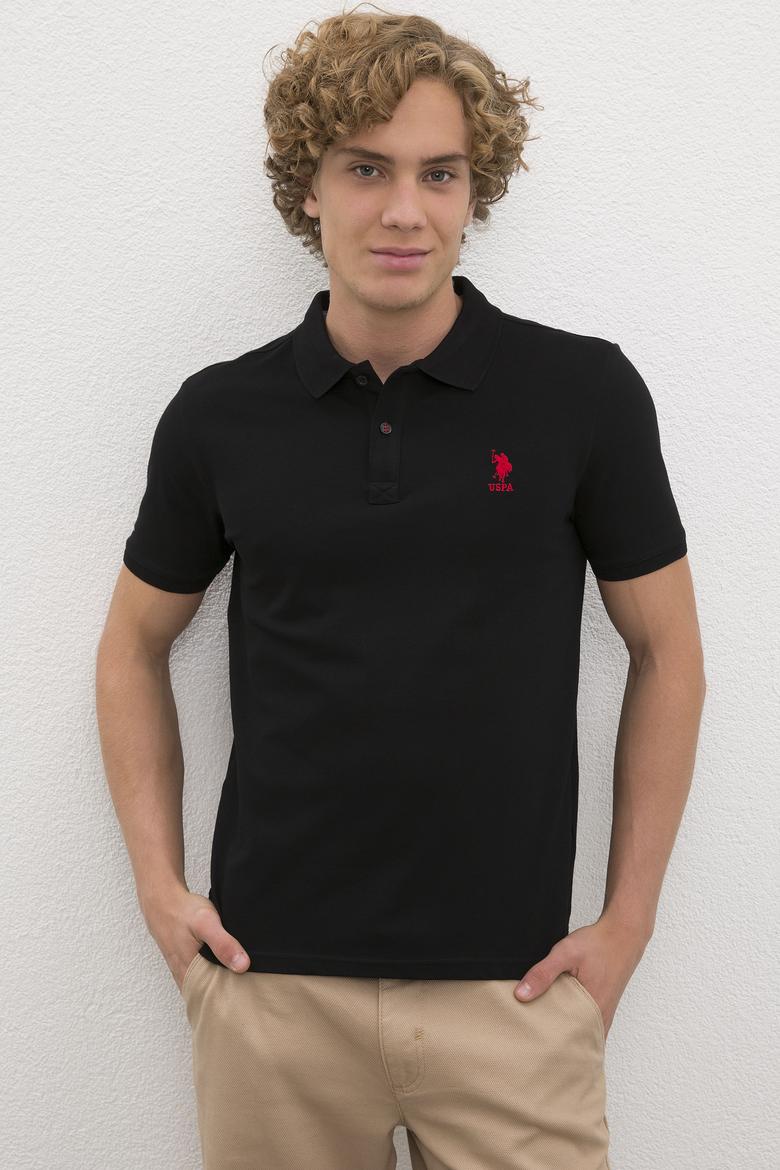 Erkek Siyah Basic Tişört