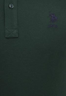 Erkek Koyu Yeşil Basic Tişört - 50224056086