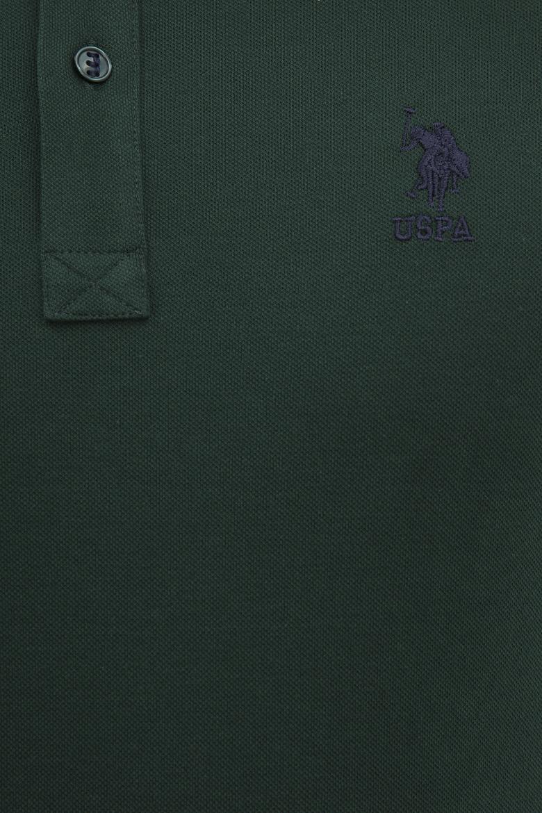 Erkek Koyu Yeşil Basic Tişört - 50224056086