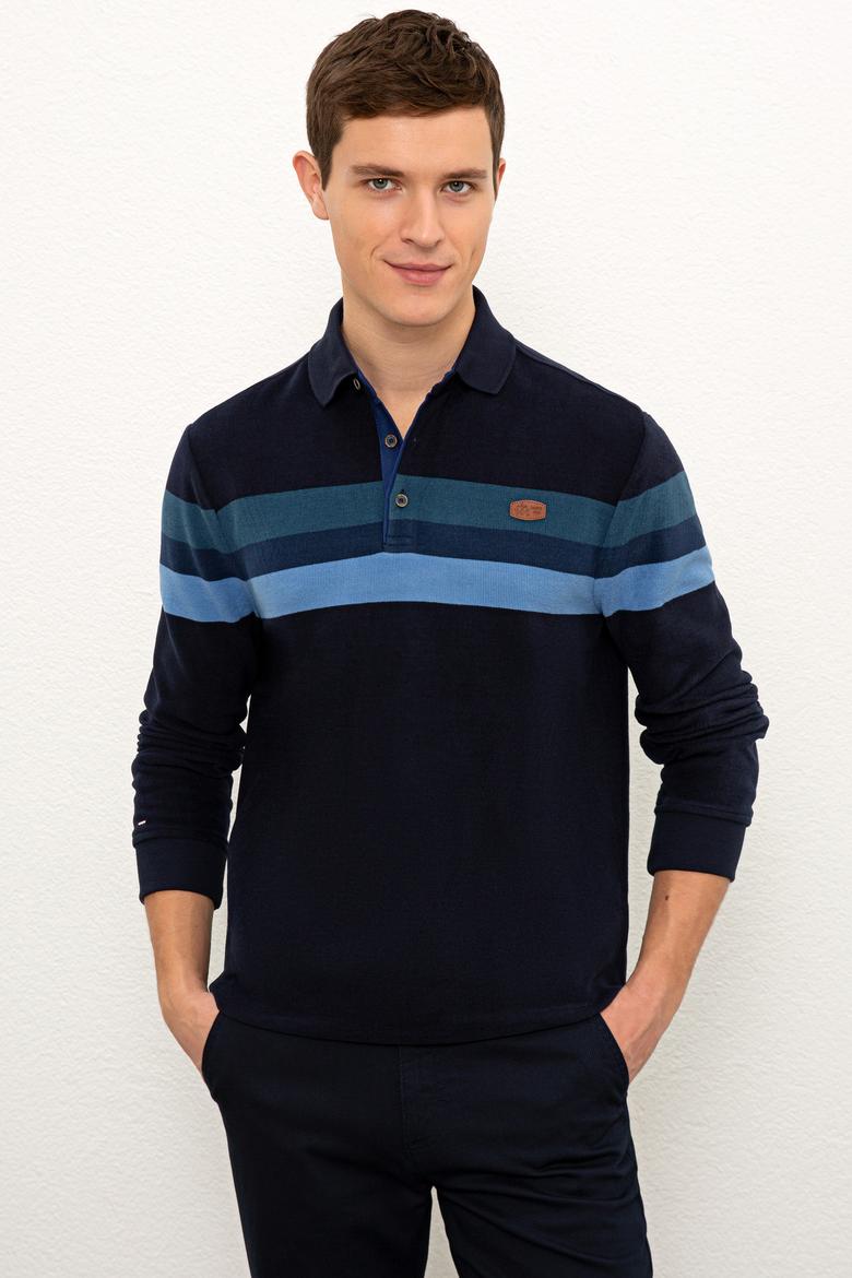 Erkek Lacivert Sweatshirt