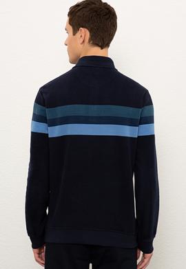 Erkek Lacivert Sweatshirt - 50225421018