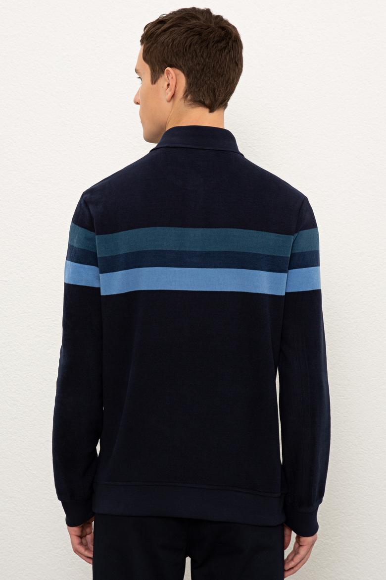 Erkek Lacivert Sweatshirt - 50225421018