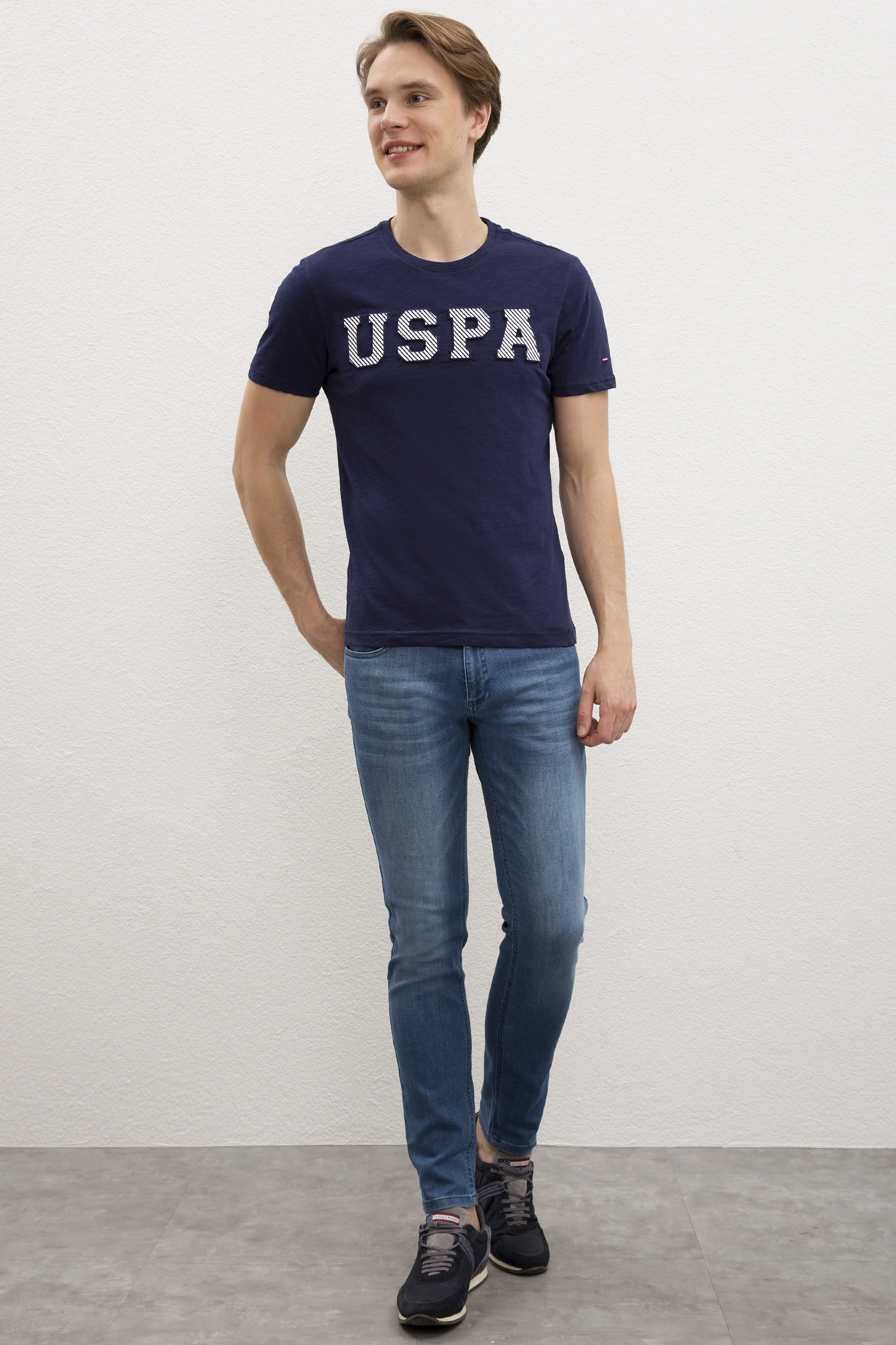 Erkek Lacivert T-Shirt