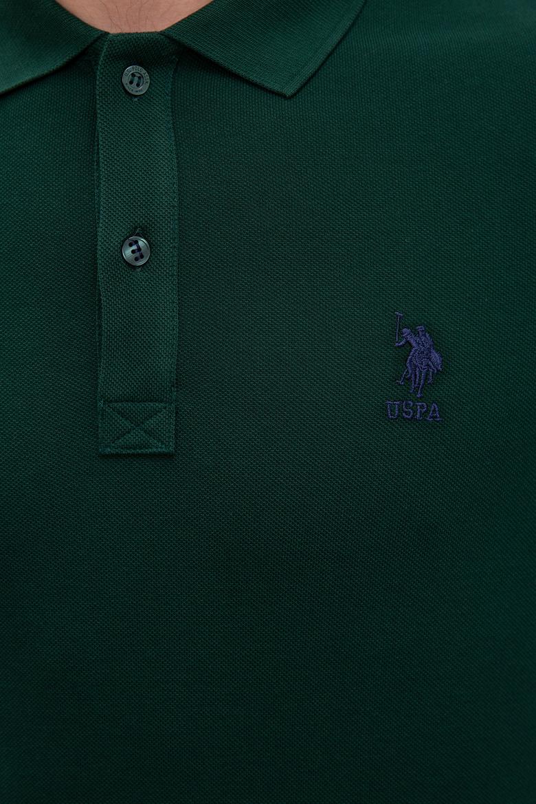 Erkek Koyu Yeşil Basic Tişört - 50231513118