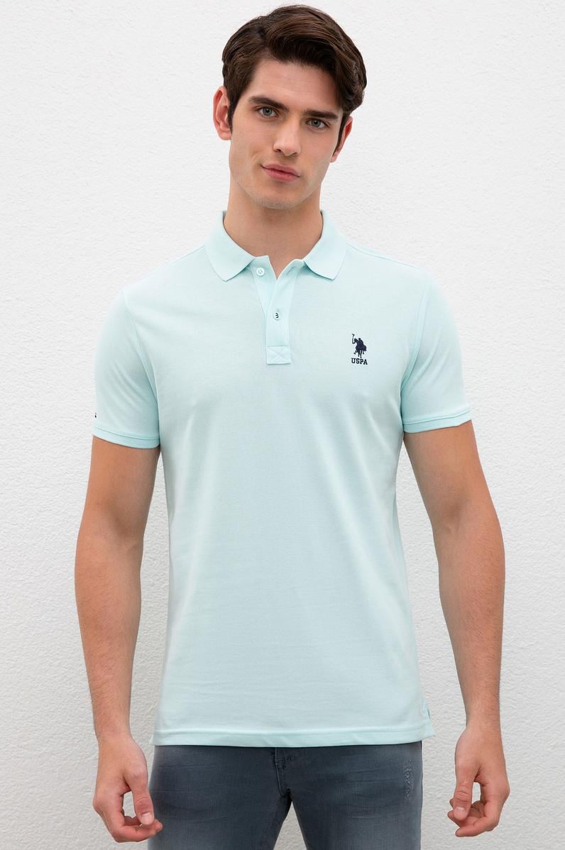 Erkek Açık Yeşil Basic Tişört