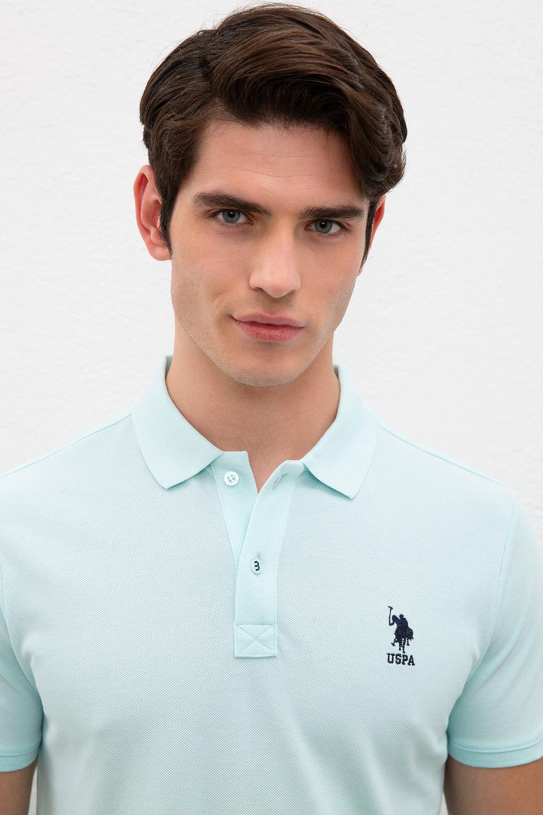 Erkek Açık Yeşil Basic Tişört - 50231513136