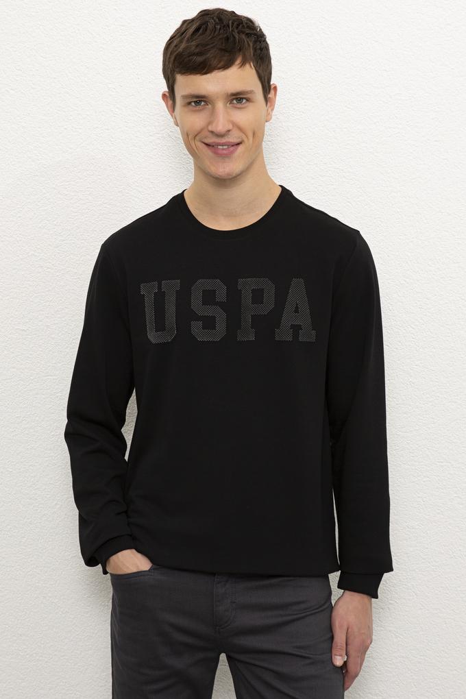 Erkek Siyah Sweatshirt