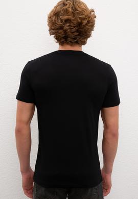 Erkek Siyah Tişört - 50230887025