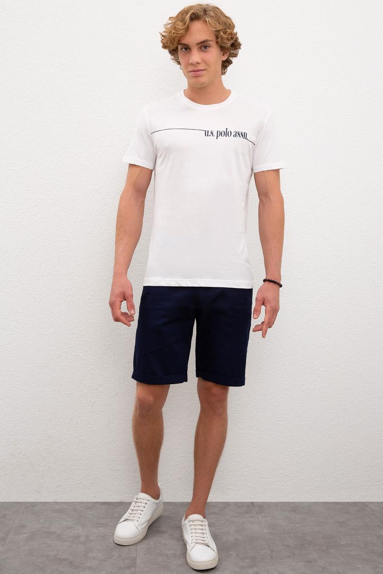 Erkek Beyaz Tişört - 50230887007