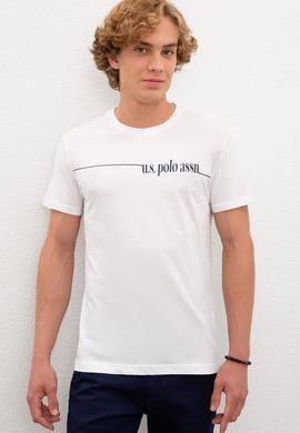 Erkek Beyaz Tişört - 50230887007