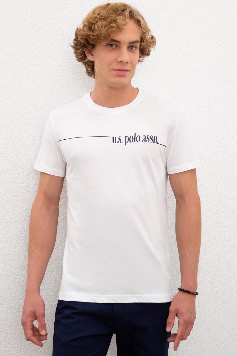 Erkek Beyaz Tişört