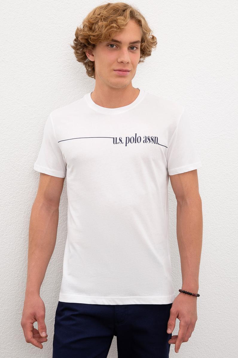 Erkek Beyaz Tişört