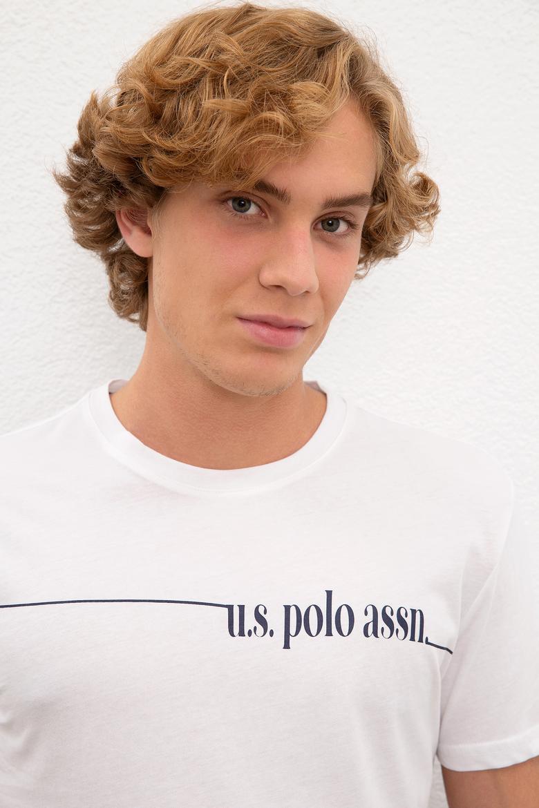 Erkek Beyaz Tişört - 50230887007