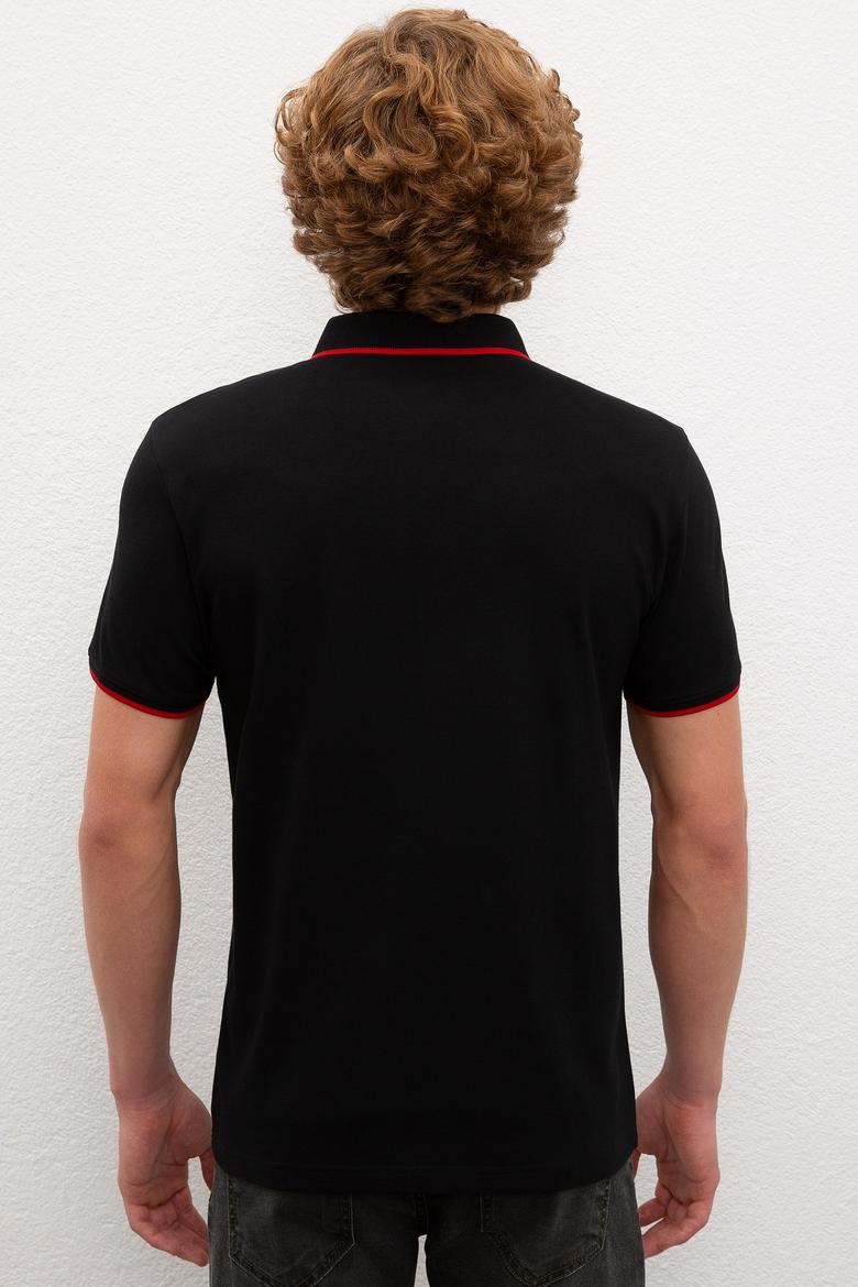 Erkek Siyah Basic Tişört - 50222031034