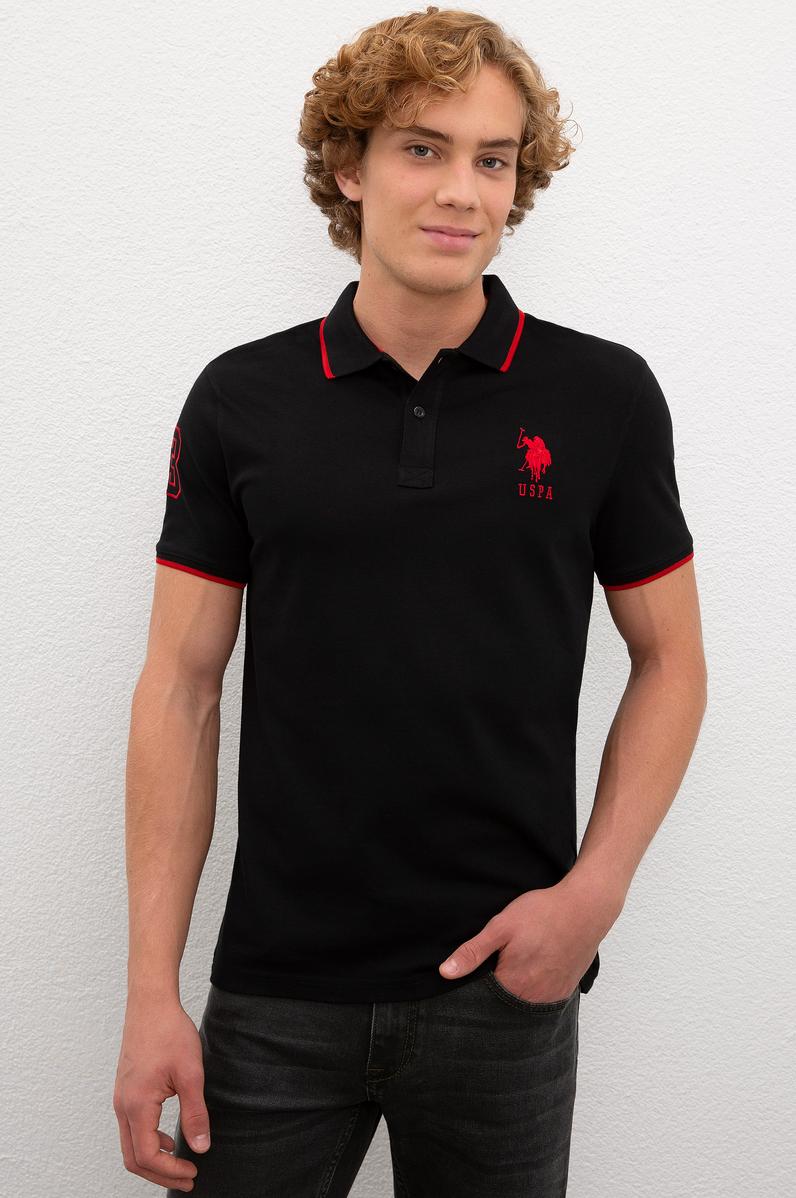 Erkek Siyah Basic Tişört