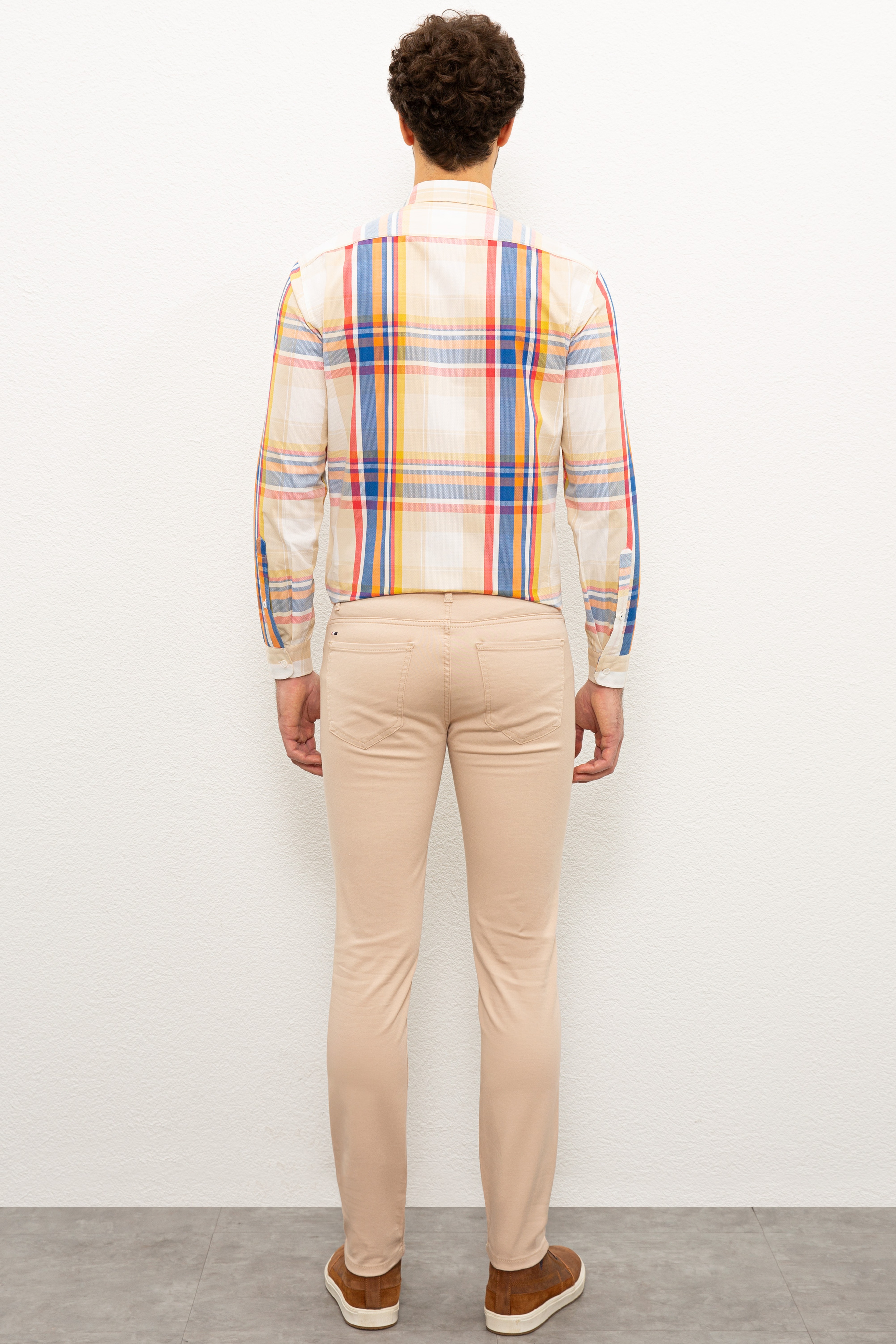 Erkek Bej Chinos - Image 3