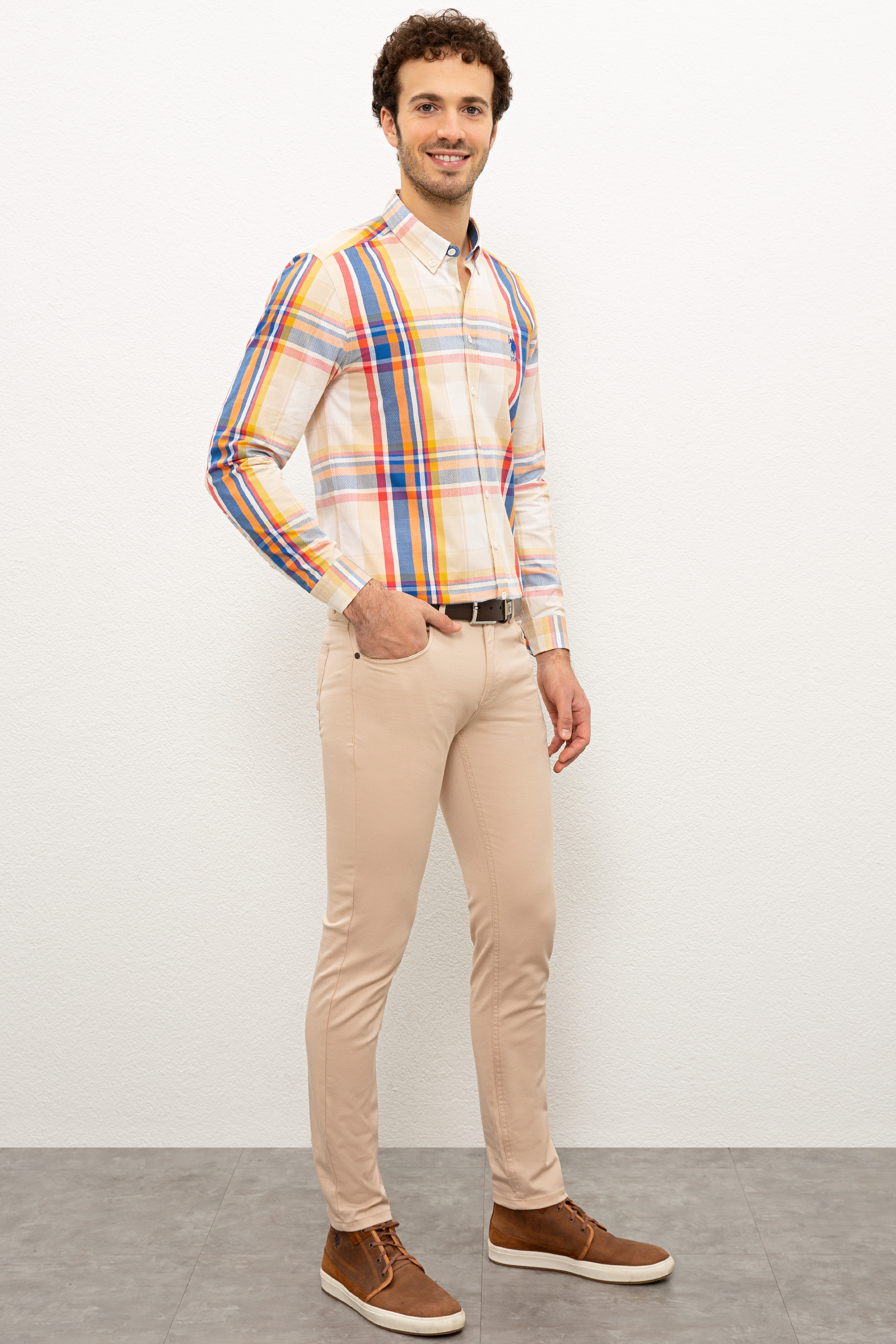 Erkek Bej Chinos - Image 2