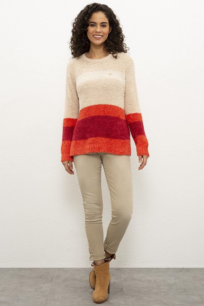 Kadın Kiremit Kazak - 50225353022