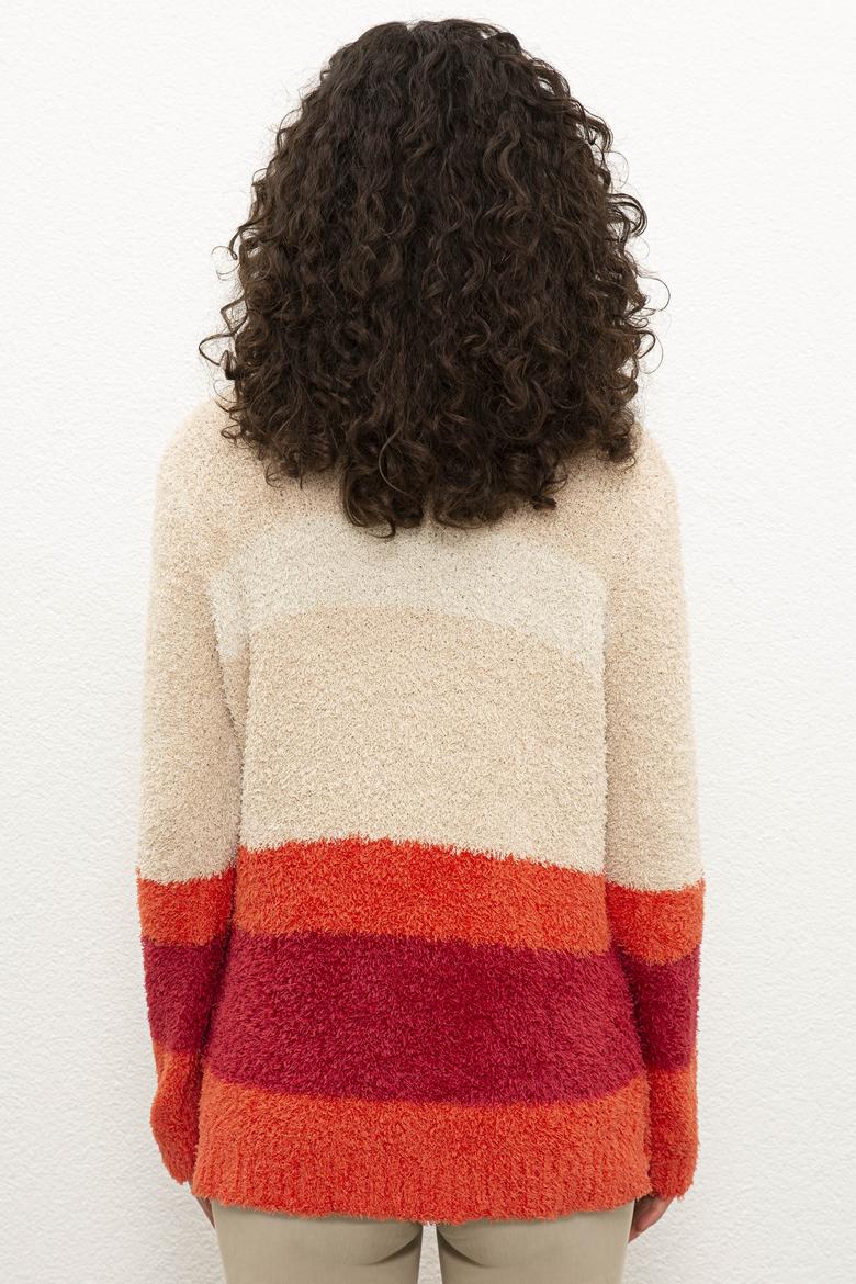 Kadın Kiremit Kazak - 50225353022