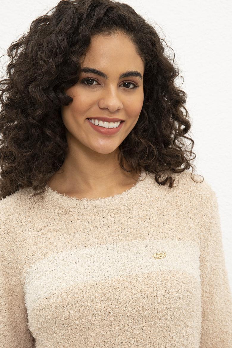 Kadın Kiremit Kazak - 50225353022