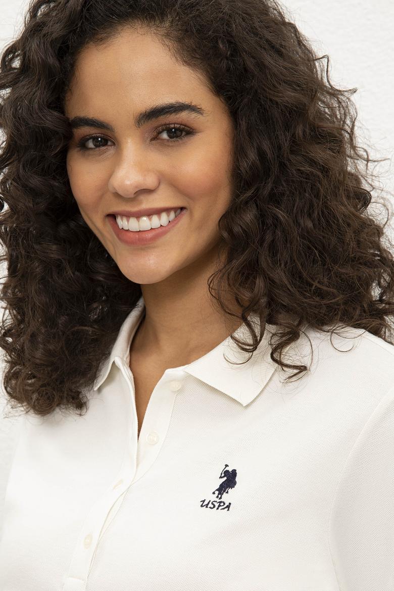 Kadın Beyaz Sweatshirt Basic - 50232091081