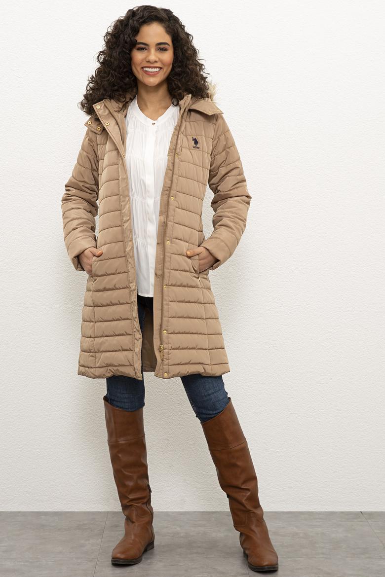 Kadın Kahverengi Kaban