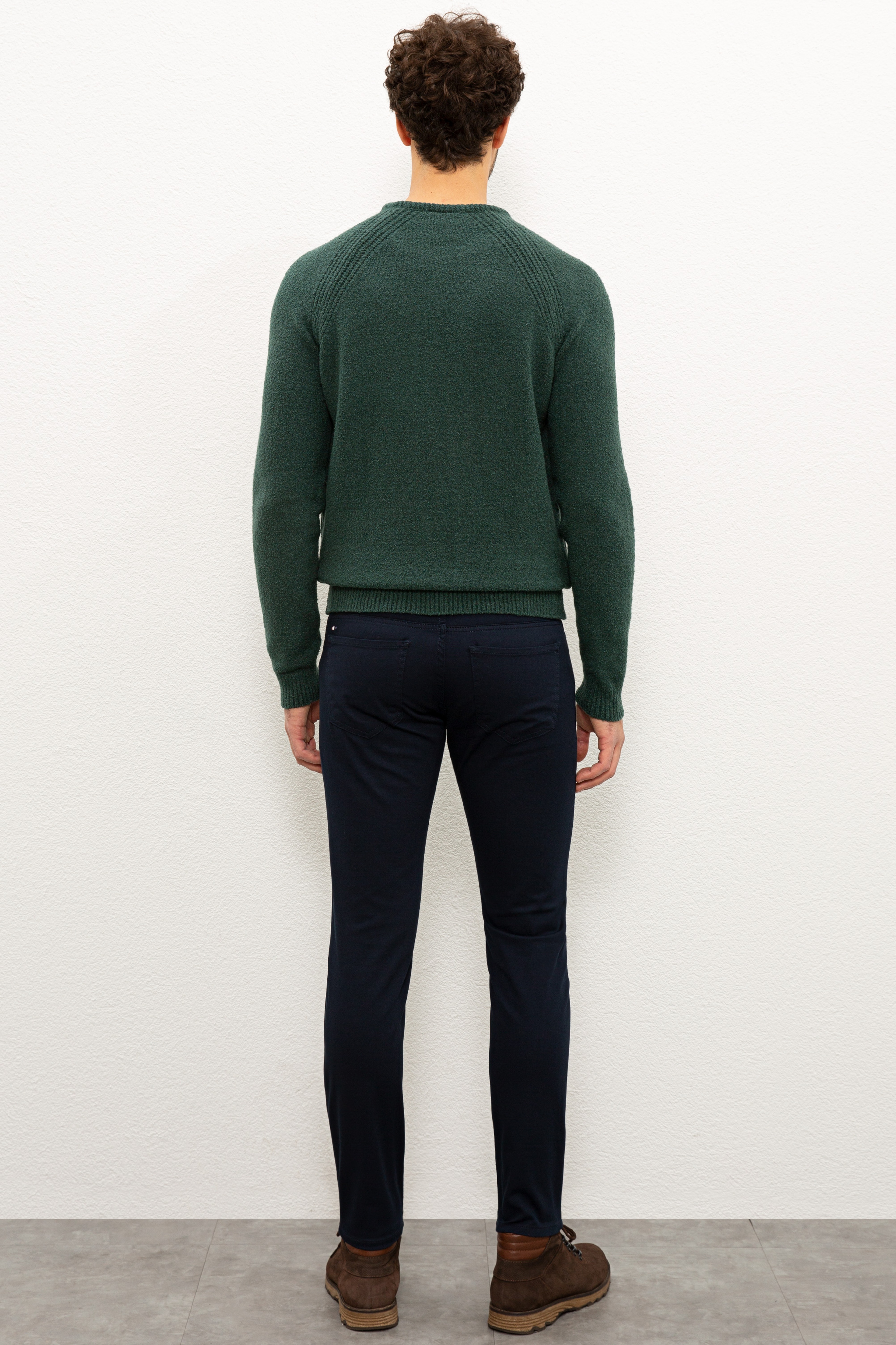Erkek Lacivert Chinos - Image 3