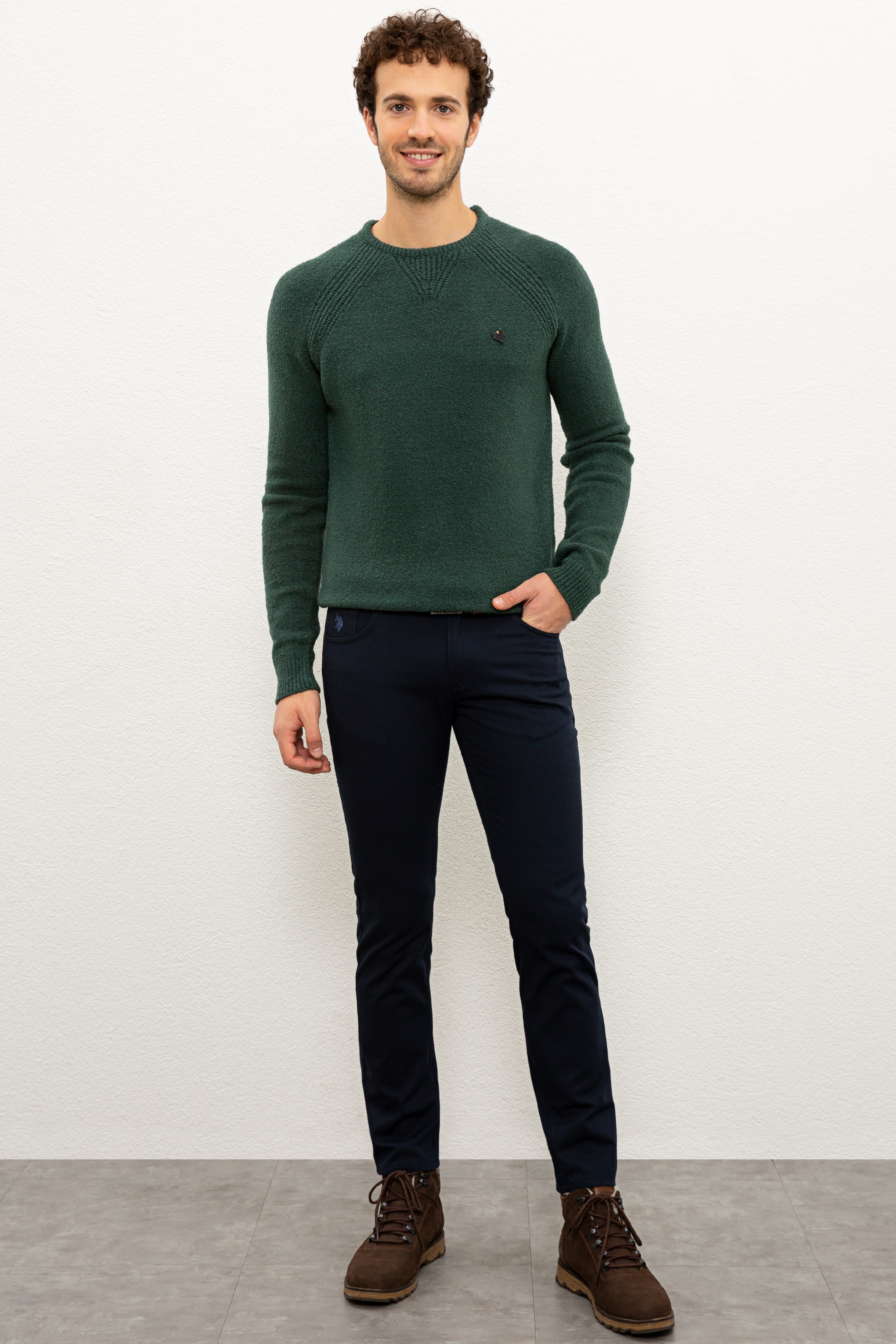 Erkek Lacivert Chinos - Image 1