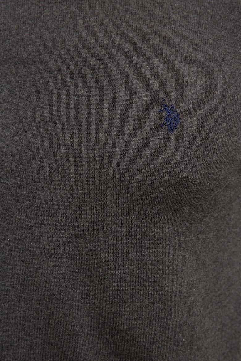 Erkek Antrasit Bisiklet Yaka Triko Kazak Basic - 50224730062