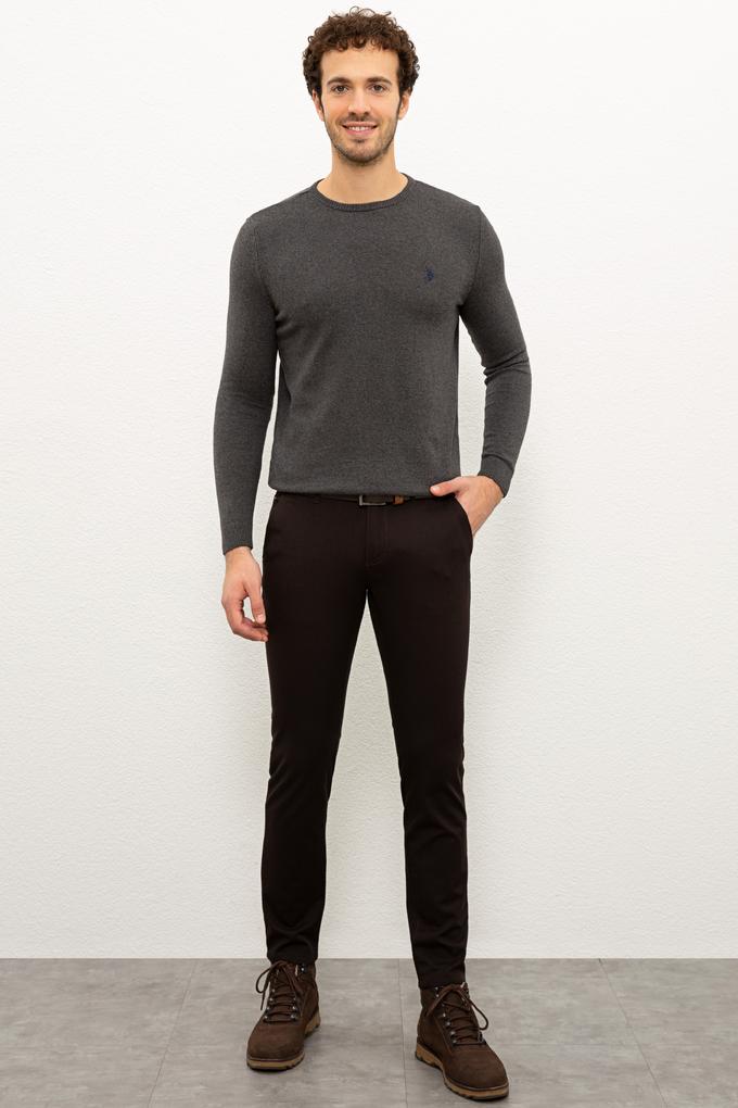 Erkek Kahverengi Chinos