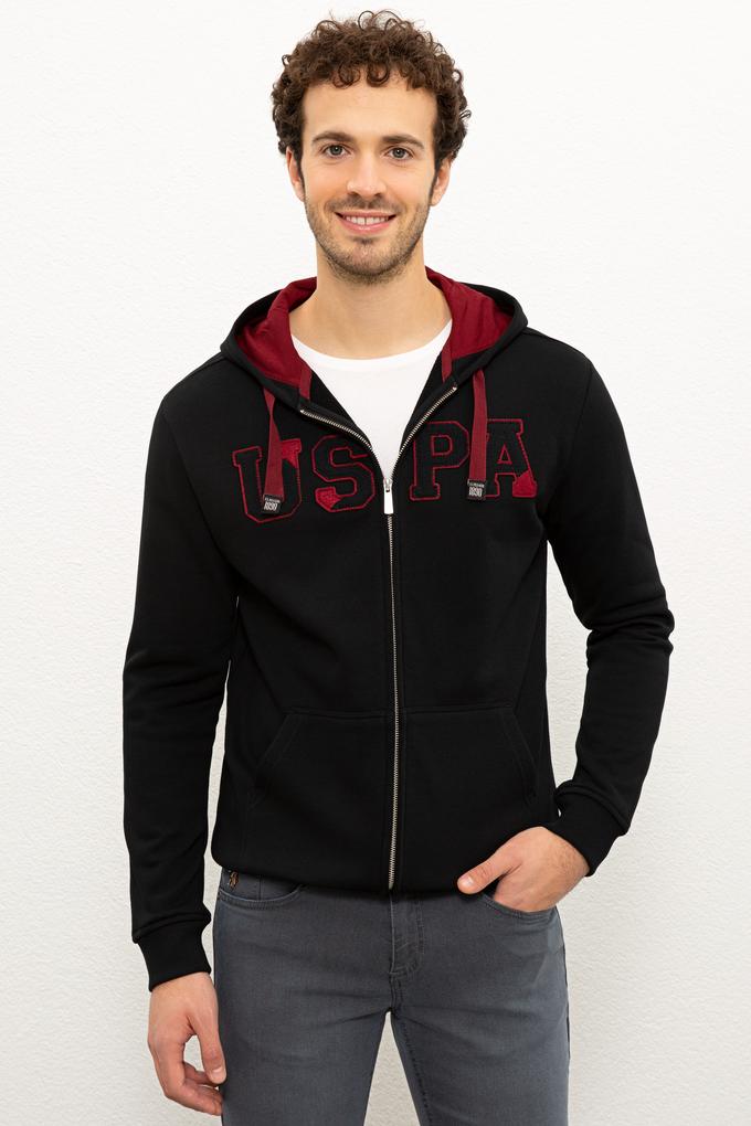 Erkek Siyah Örme Hırka