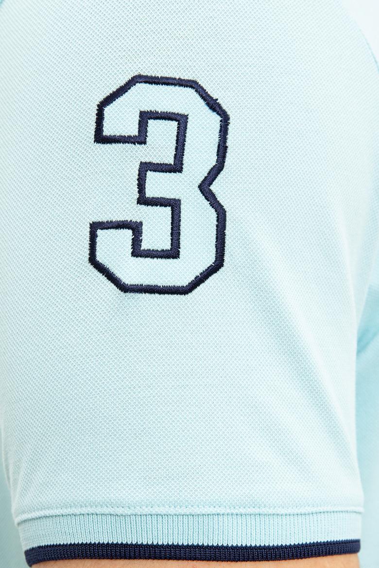 Erkek Aqua Basic Tişört - 50222031093