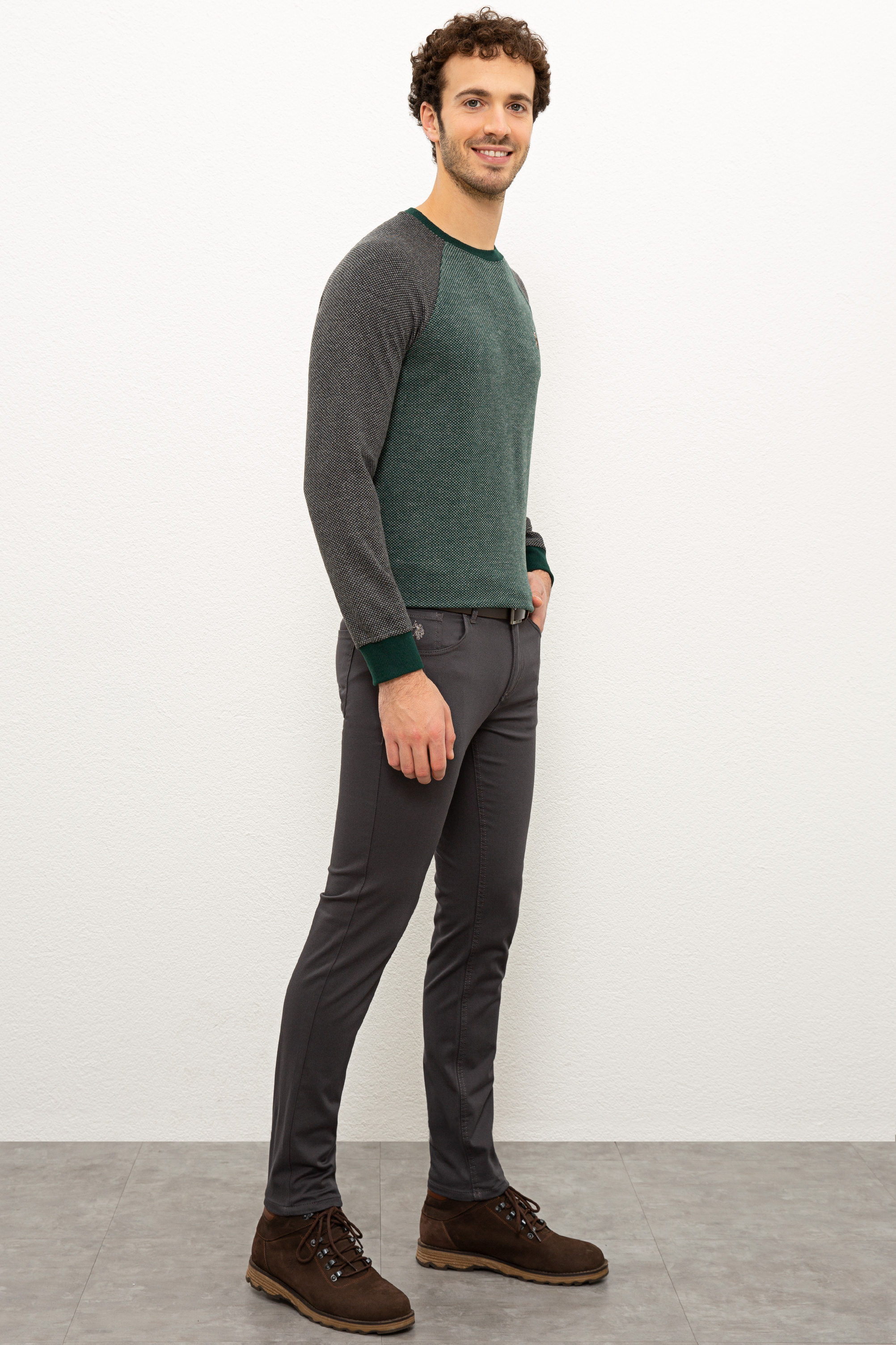 Erkek Antrasit Chinos - Image 2