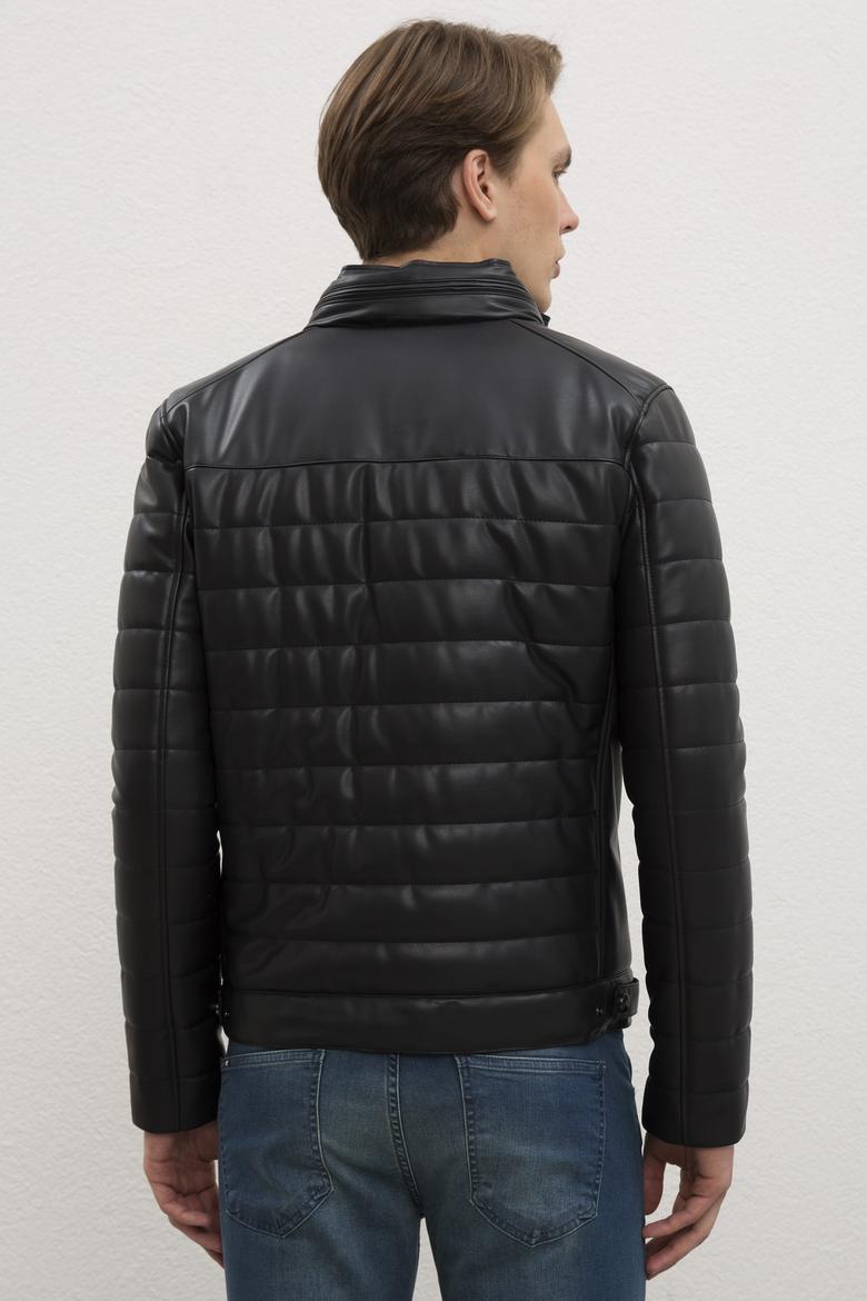 Erkek Lacivert Deri Mont Kaban - 50224893010
