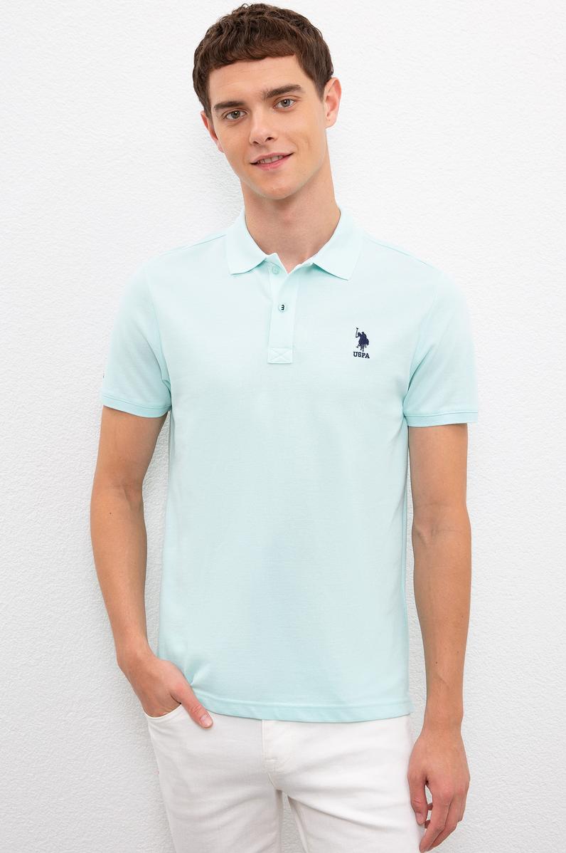 Erkek Açık Yeşil Basic Tişört