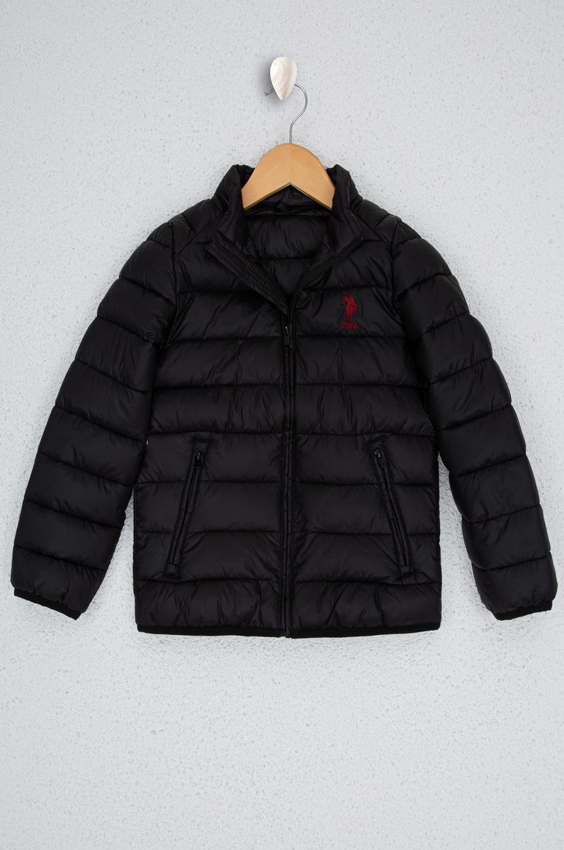 Erkek Çocuk Siyah Mont