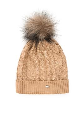 Kadın Camel Melanj Kaşkol Bere Takım - 50228099005