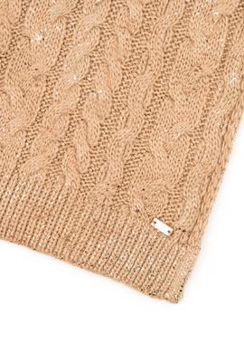 Kadın Camel Melanj Kaşkol Bere Takım - 50228099005