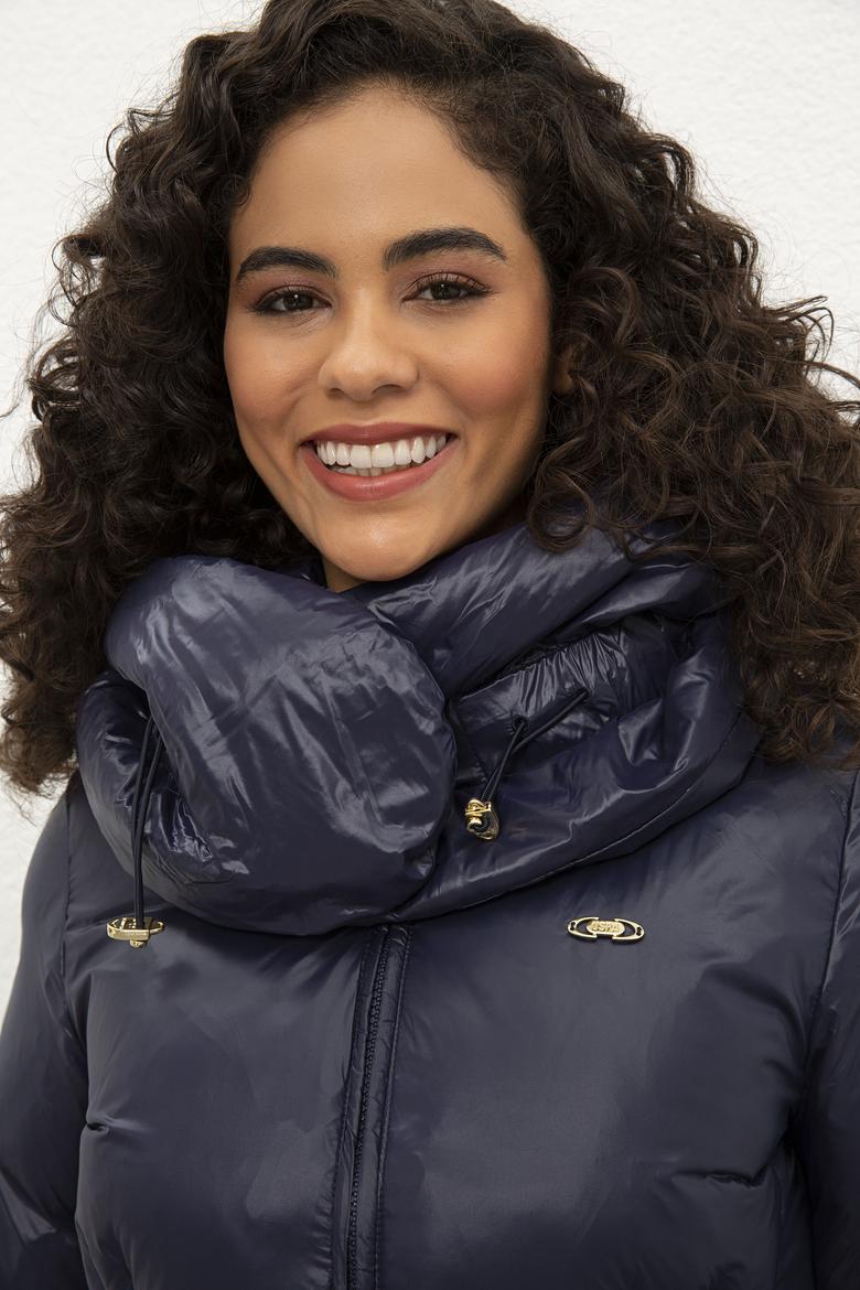 Kadın Lacivert Mont - 50228401001