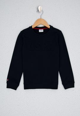 Erkek Çocuk Lacivert Basic Sweatshirt - 50225726001