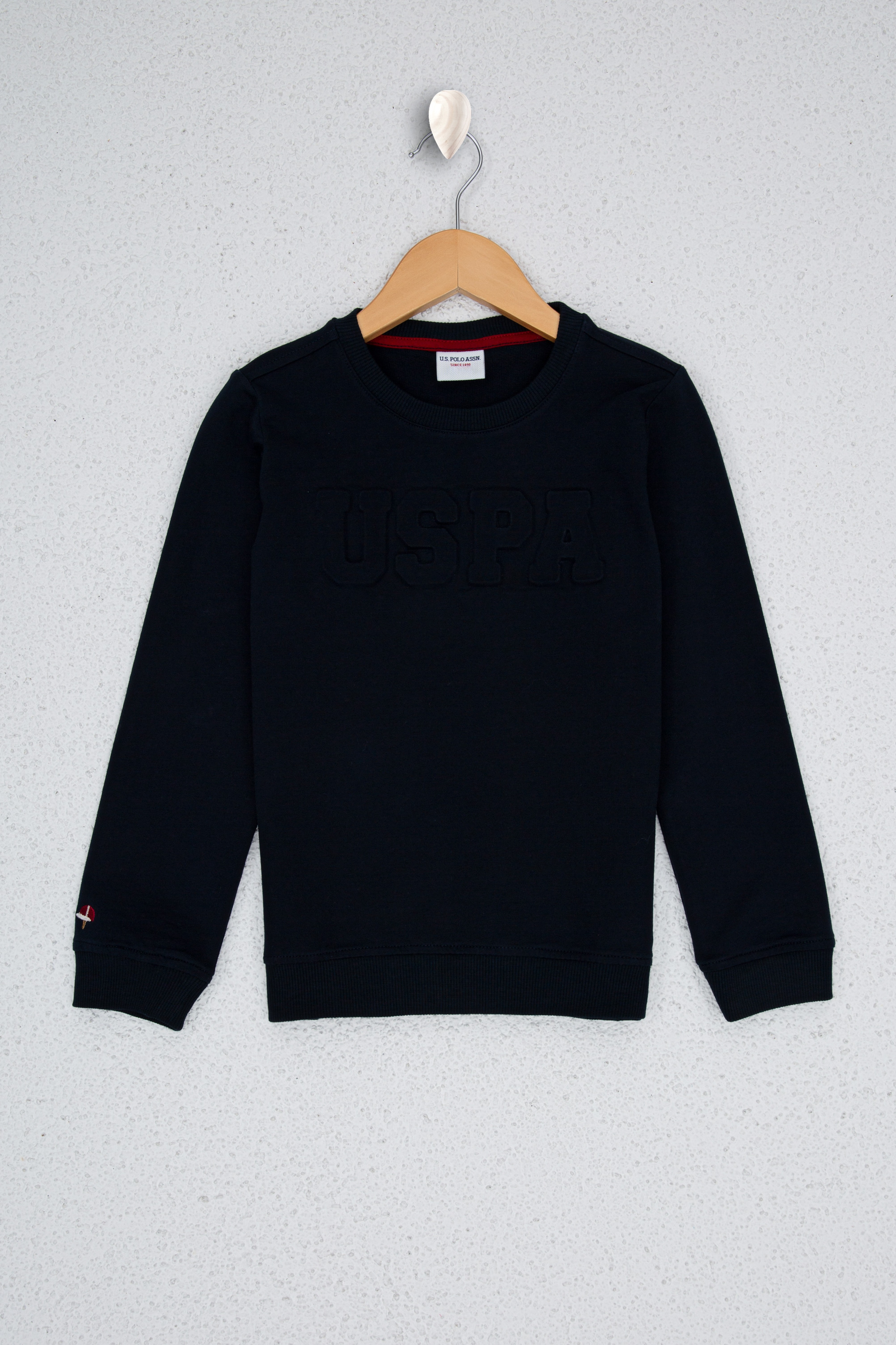 Erkek Çocuk Lacivert Basic Sweatshirt - Image 1