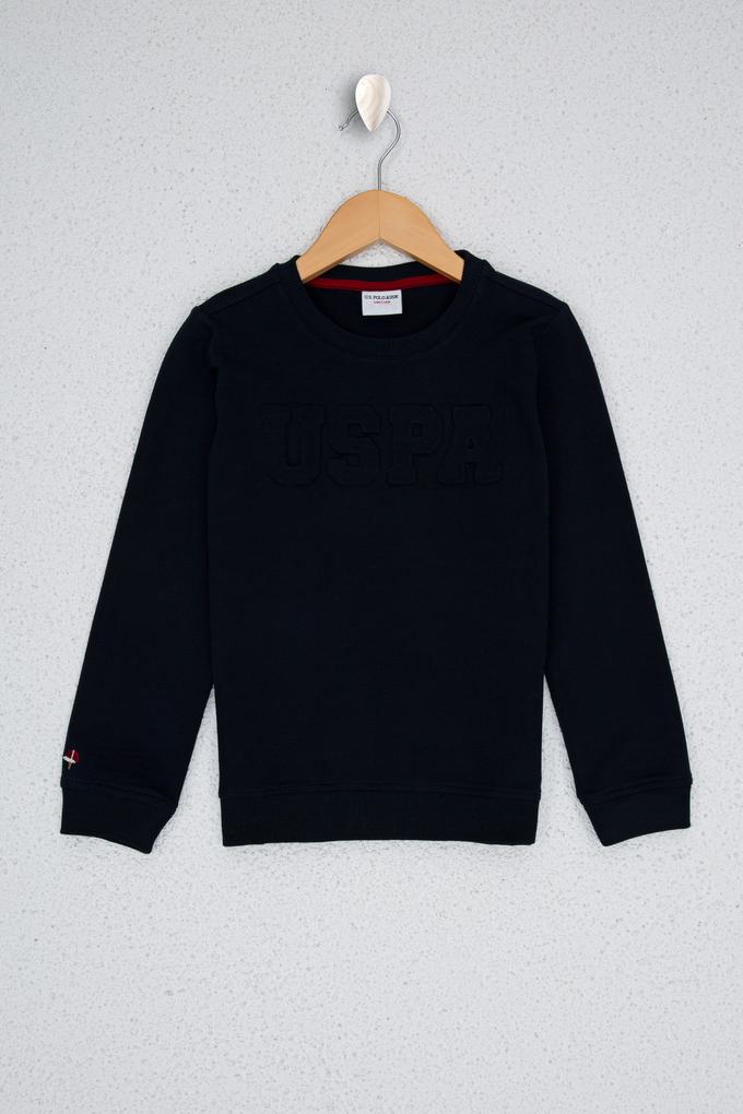 Erkek Çocuk Lacivert Basic Sweatshirt