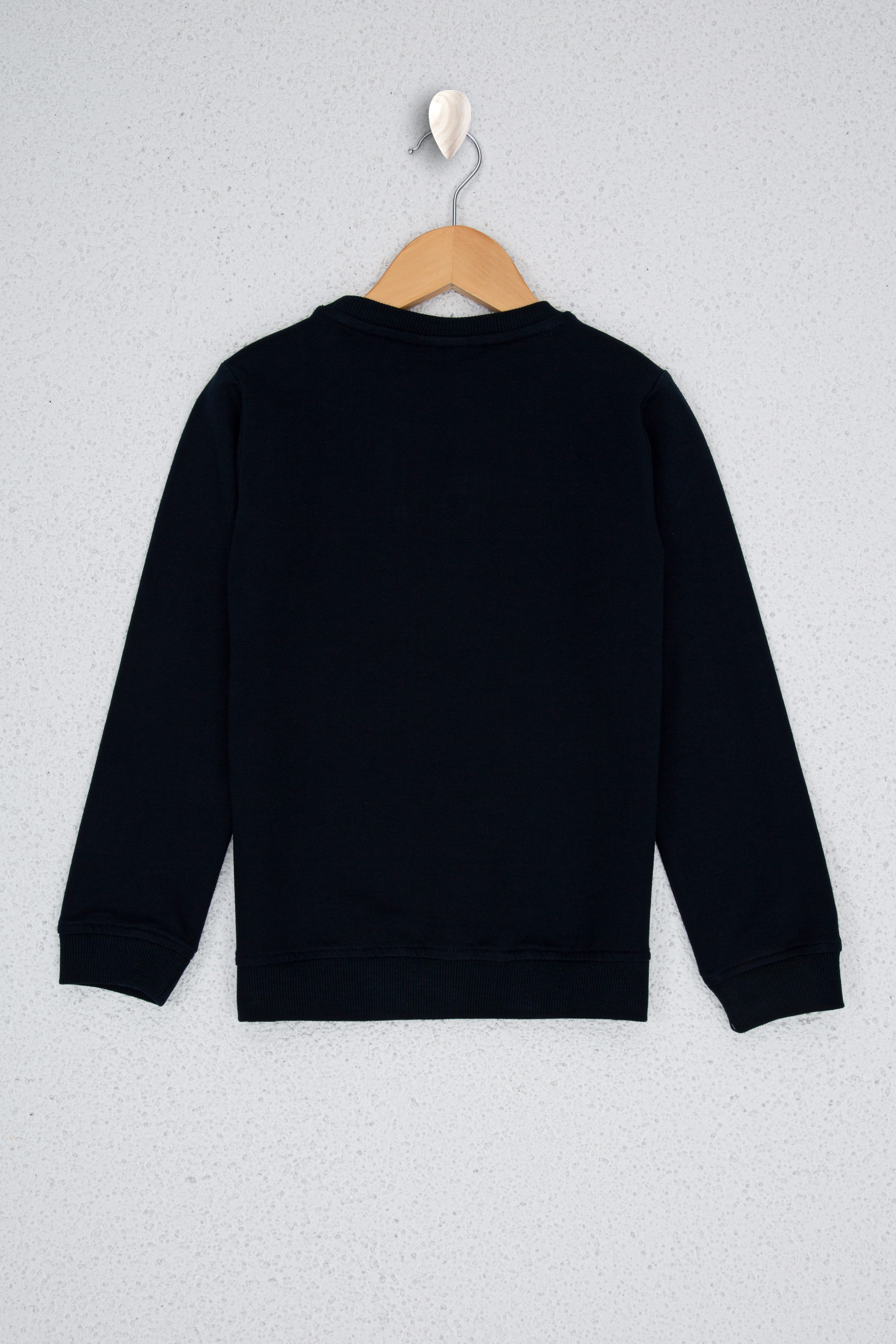 Erkek Çocuk Lacivert Basic Sweatshirt - Image 2