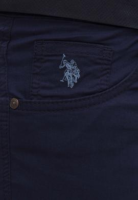 Erkek Lacivert Kanvas Pantolon - 50219474074