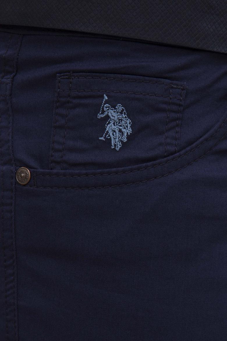 Erkek Lacivert Kanvas Pantolon - 50219474074