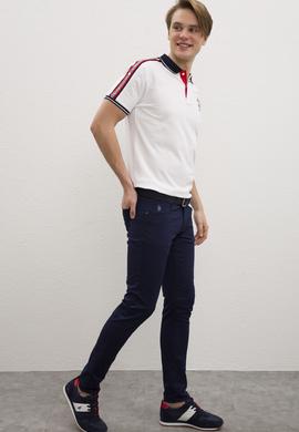 Erkek Lacivert Kanvas Pantolon - 50219474074