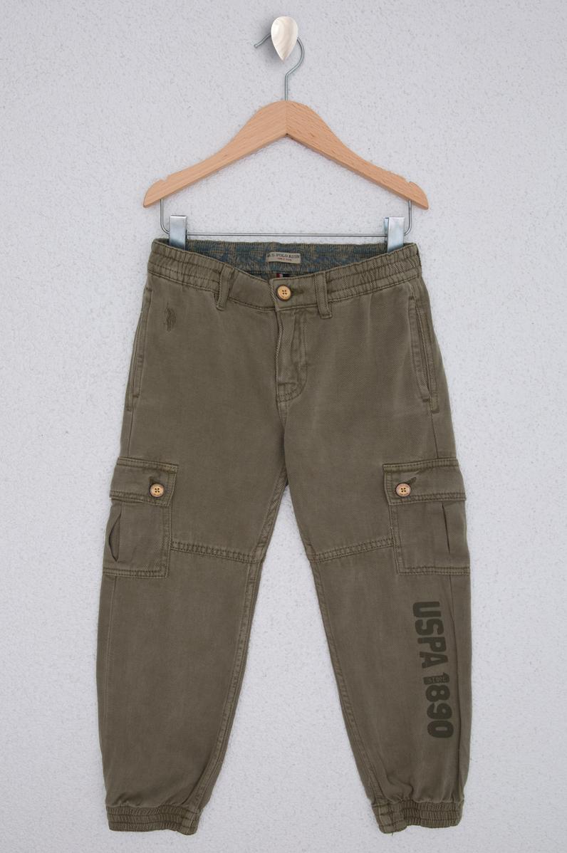 Erkek Çocuk Yeşil Chinos