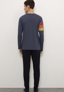 Erkek Lacivert Pijama - 50234173002