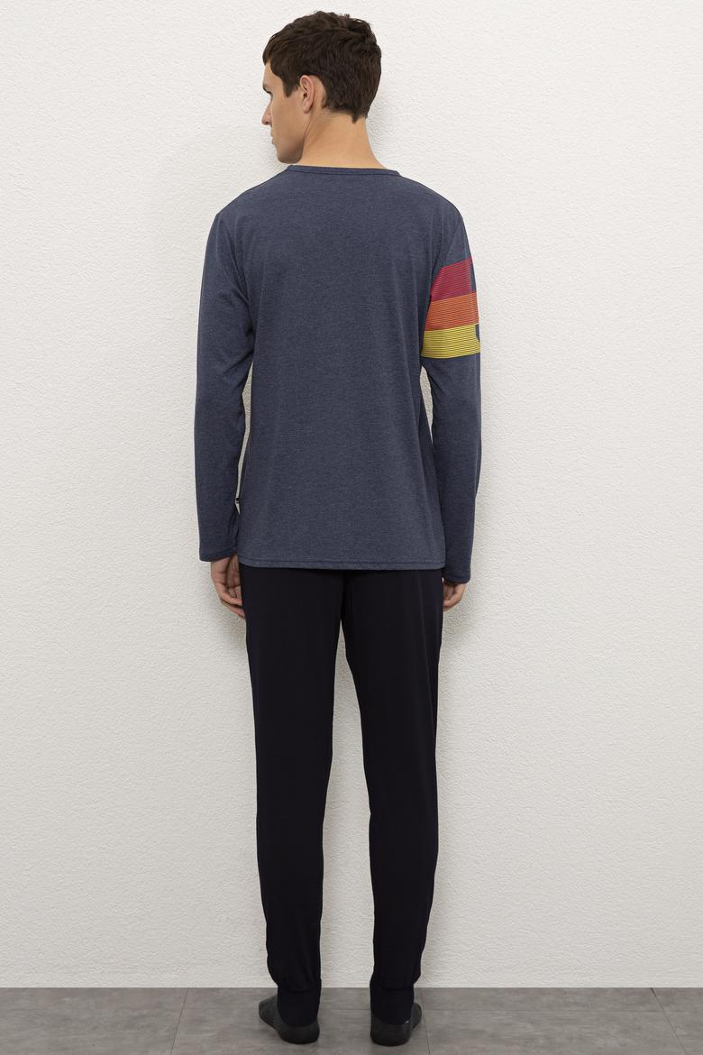 Erkek Lacivert Pijama - 50234173002