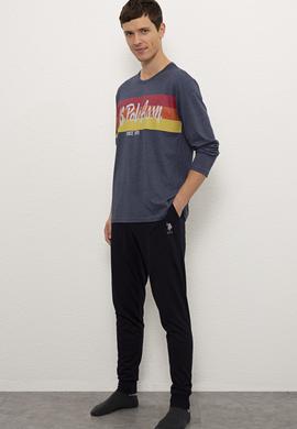 Erkek Lacivert Pijama - 50234173002